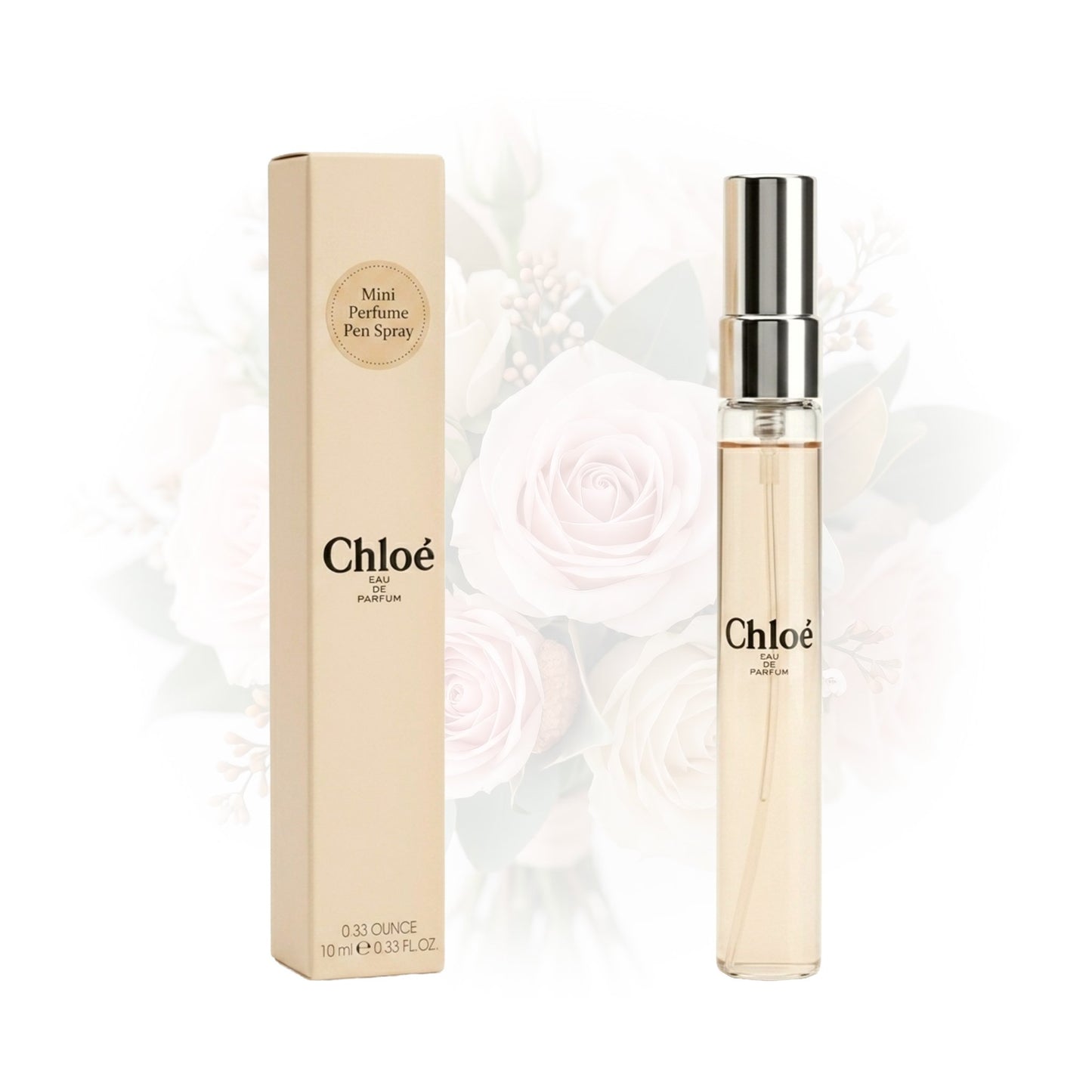 Chloe Perfume for Women Mini EDP Pen Spray– Travel Size 0.33 Ounce