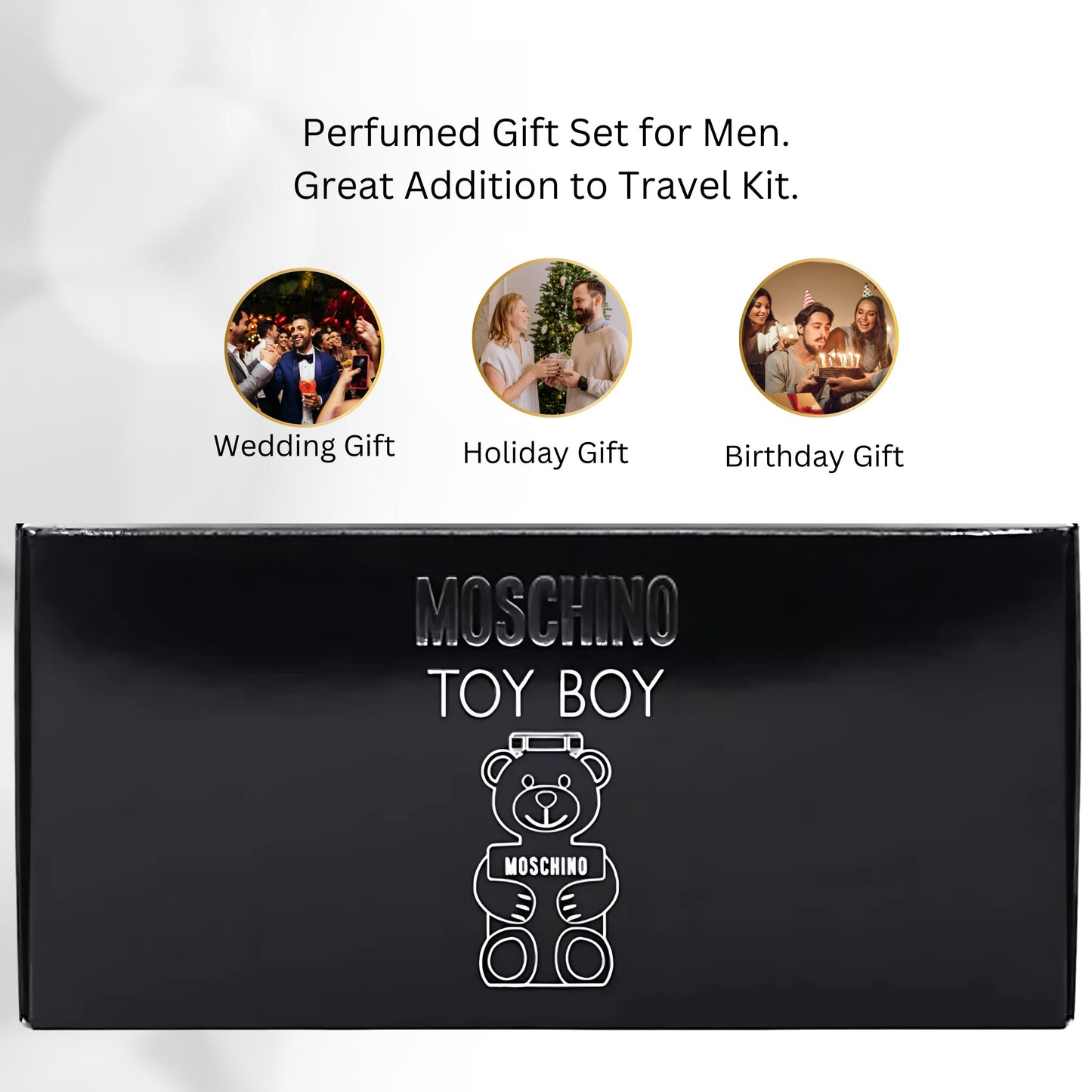 Moschino Toy Boy By Moschino, 3 Piece Mini Set For Men