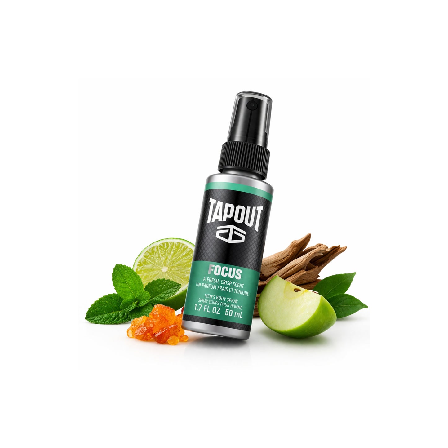 Focus by Tapout Men's Body Spray 1.5oz , pack of 1