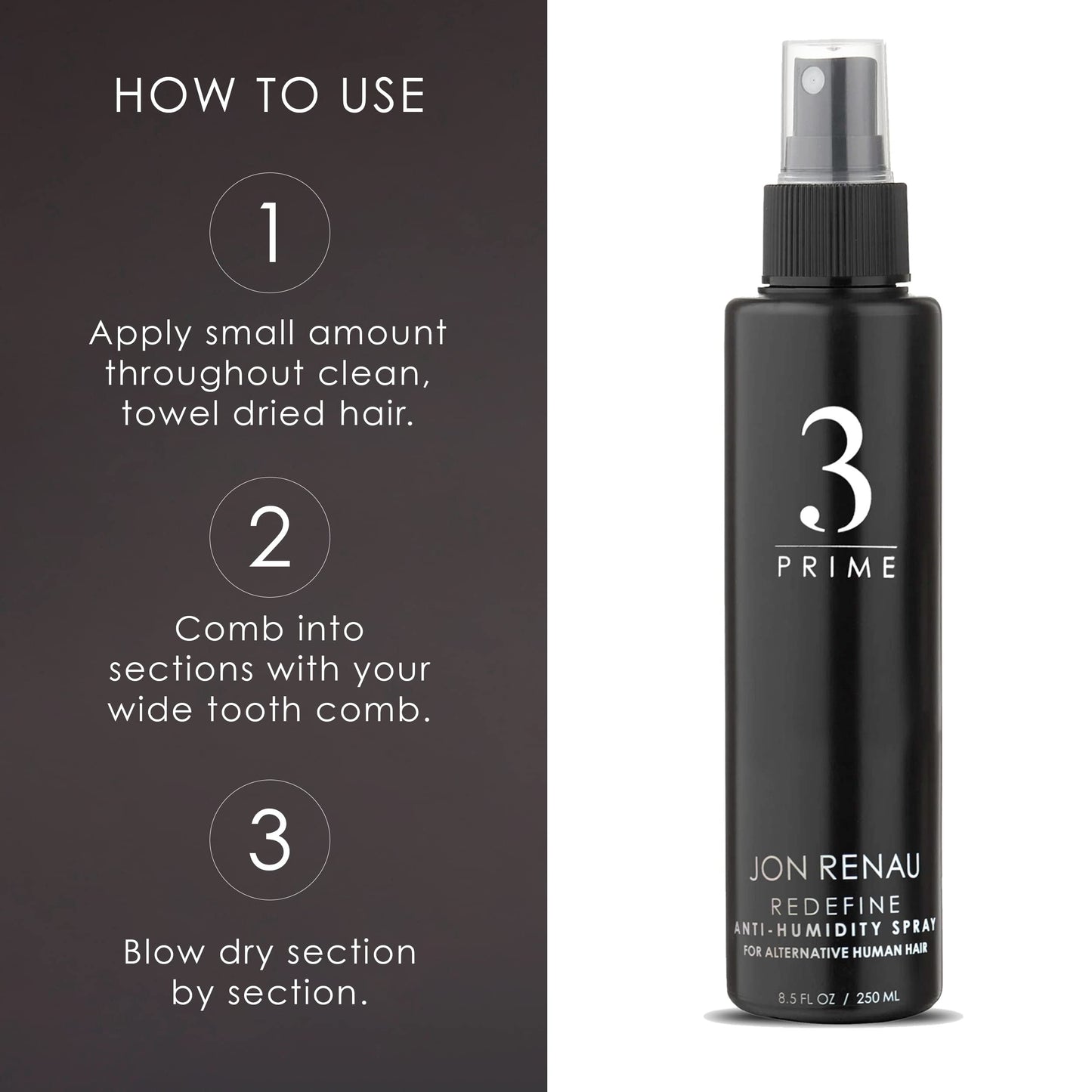 Jon Renau Anti Humidity Hair Shield Spray - 8 oz.