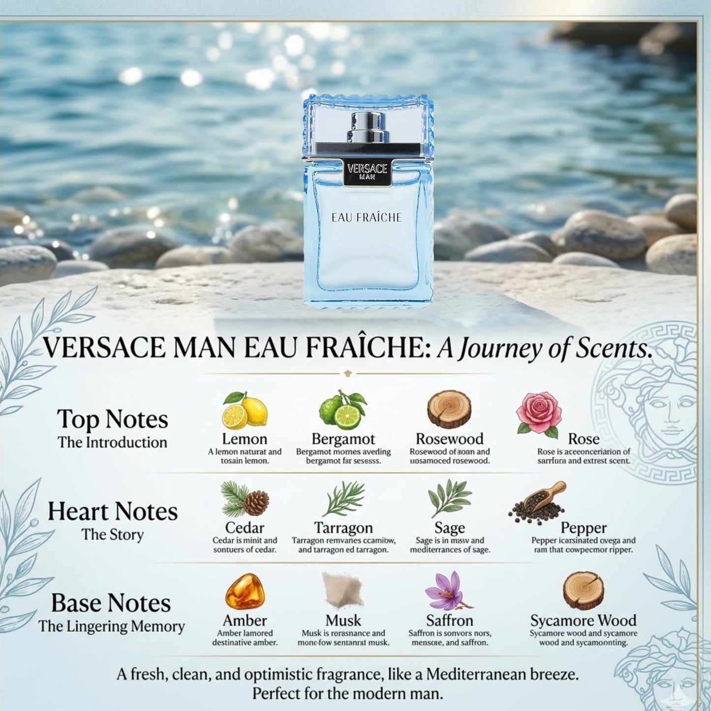 MINI VERSACE EAU FRAICHE 5 ML EDT M (108519)