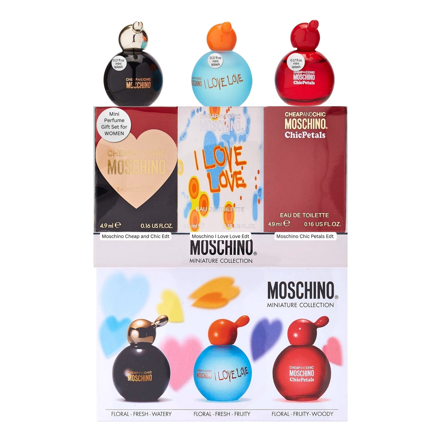 MOSCHINO Perfume for Women Variety Gift Set