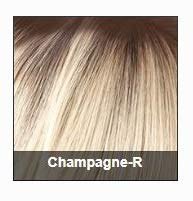 Noriko Angelica Partial Monofilament Synthetic Wig by Rene of Paris and Wig Lift Comb - Cappuccino - Bundle 2 items