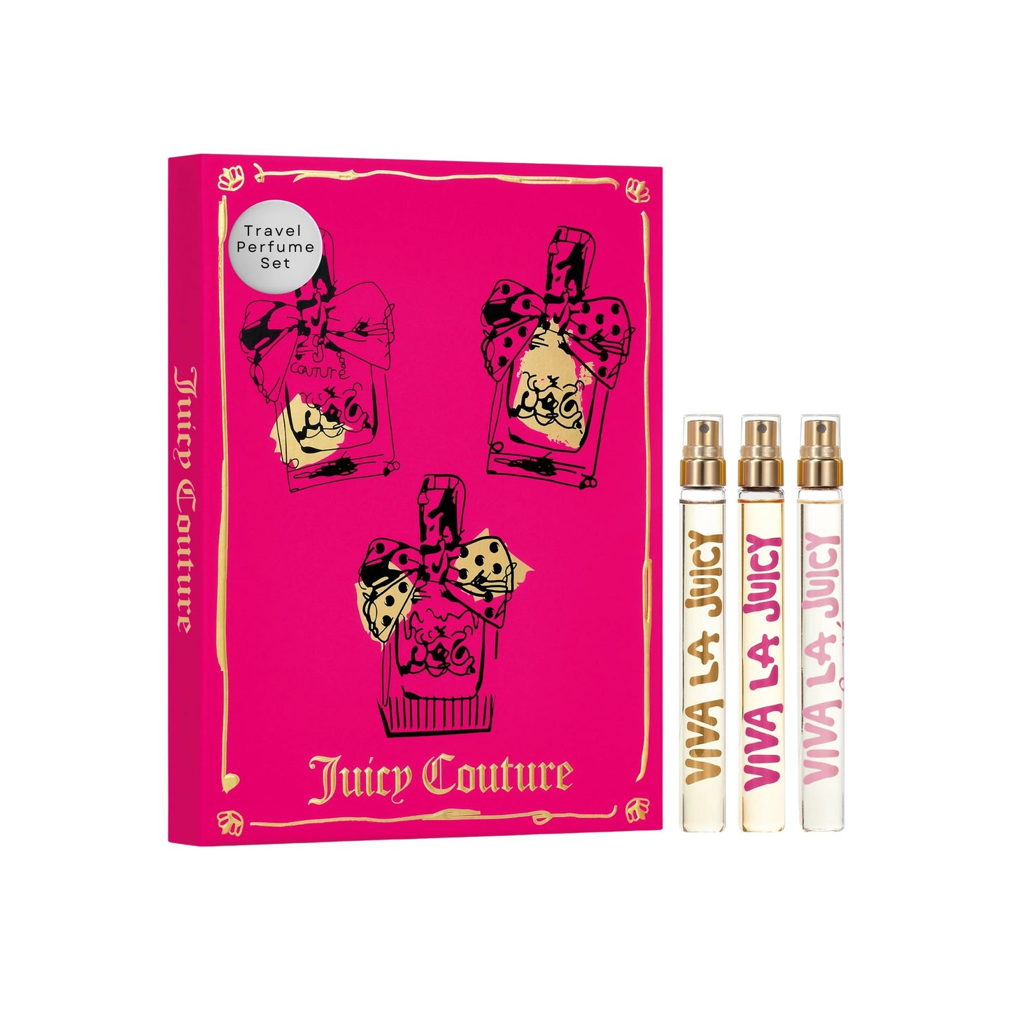 Juicy Couture Viva La Juicy 3-Piece Travel Spray Perfume Gift Set