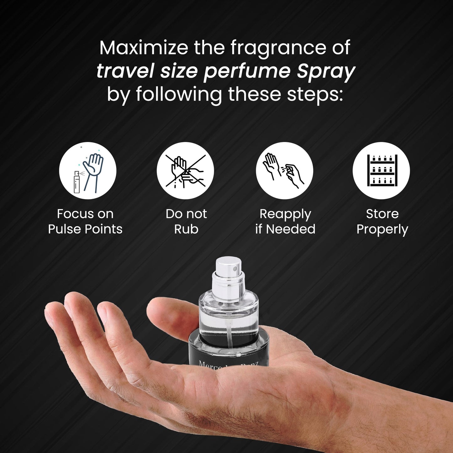 Mercedes-Benz Select Travel Collection, Classic and Legendary with Long-Lasting Notes, Choose The Freshness Of a Fruity Bergamot & Blackcurrant Accord, Eau De Toilette, Original, 0.68 Oz