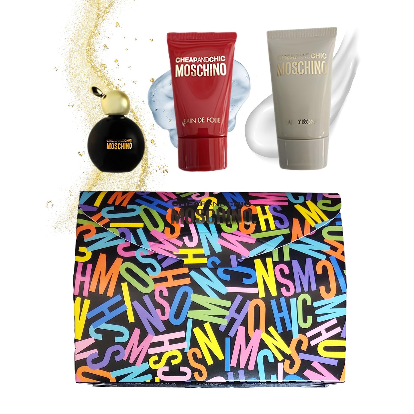 MOSCHINO Cheap & Chic Perfume for Women Mini Gift Set EDT Splash 0.16 Fl oz