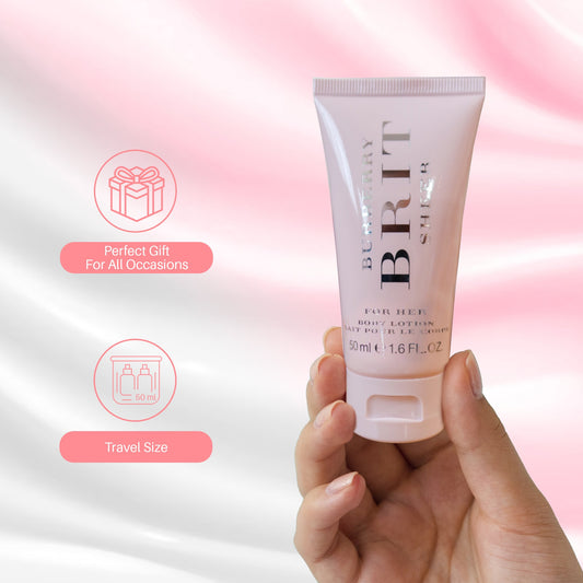 Burberry Brit Sheer Mini Body Lotion for Women 1.7oz