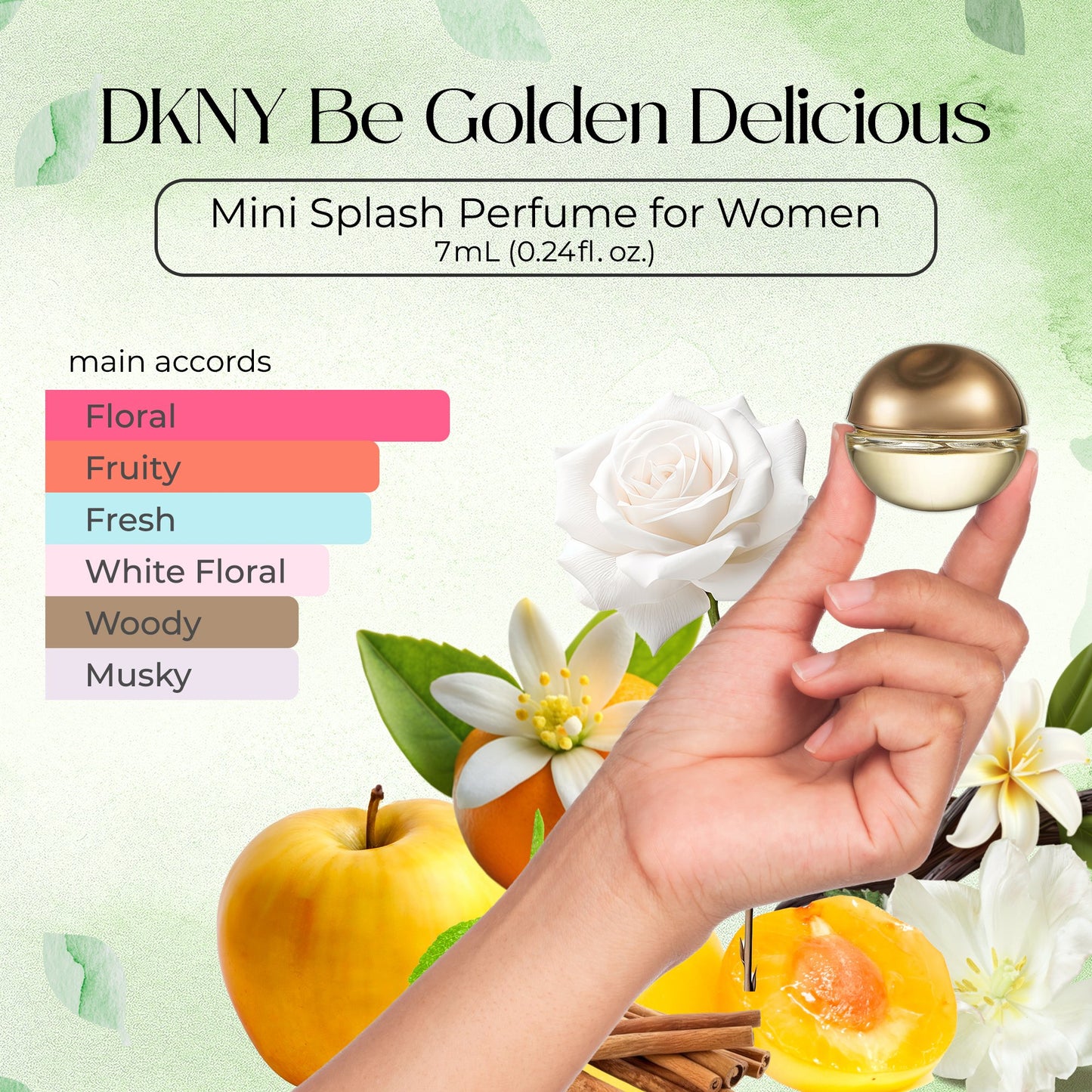DKNY Be Delicious Mini Perfume Gift Set for Women Travel Size