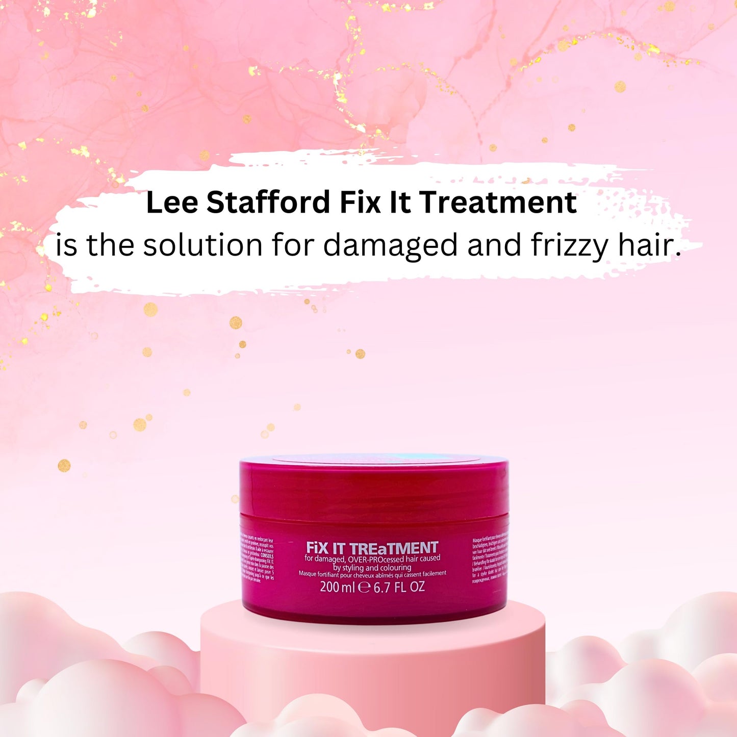 Lee Stafford Breaking Hair Treatment – 200 ml Repair & Strengthening Mask