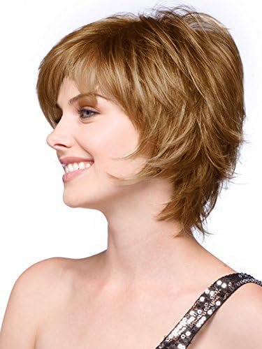 Noriko Sky Synthetic Wig by Rene of Paris and Wig Lift Comb - Copper Glaze-R - Bundle 2 Items