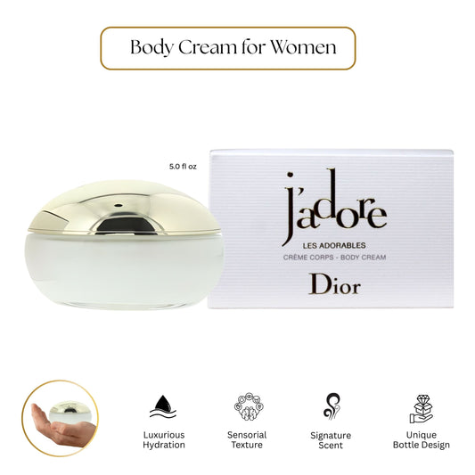 J'ADORE/CH.DIOR BEAUTIFYING BODY CREAM 5.0 OZ (150 ML)