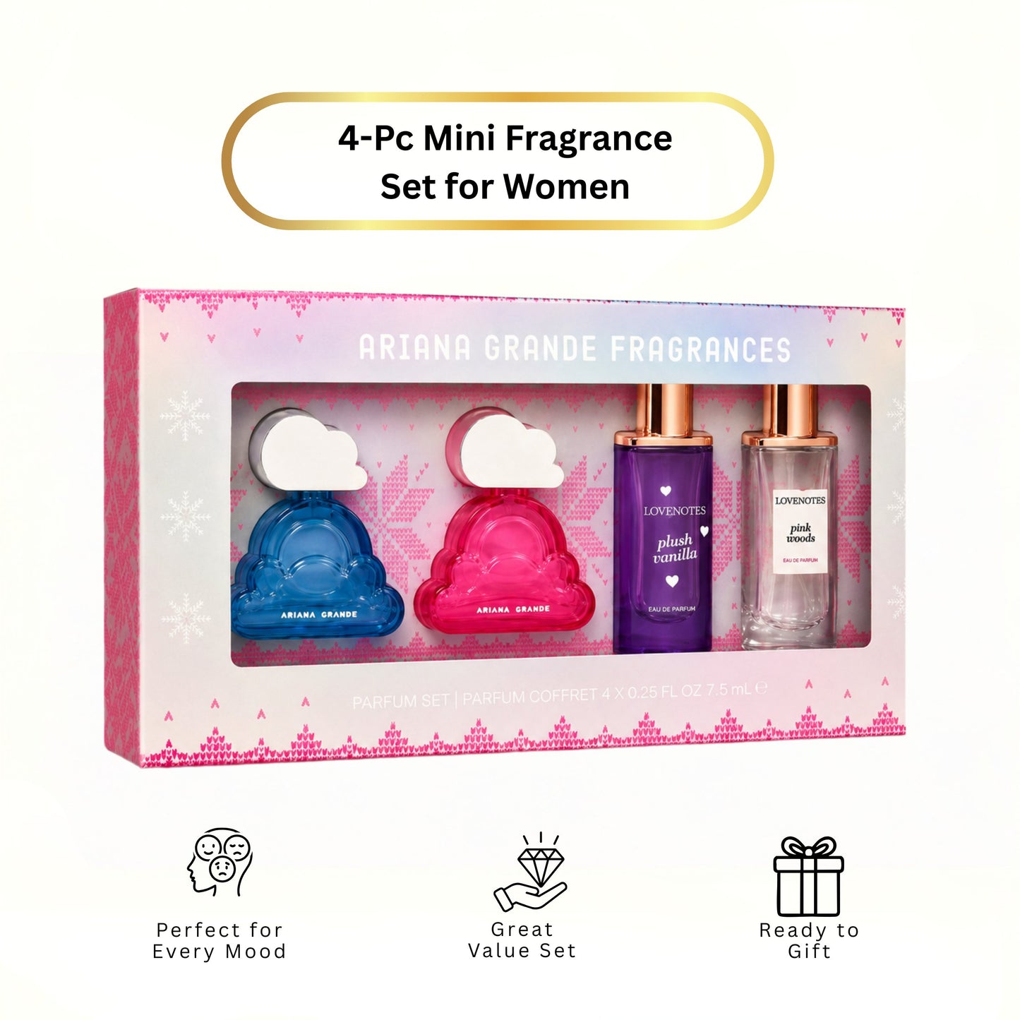 Ariana Grande Ladies Mini Set Gift Set Fragrances