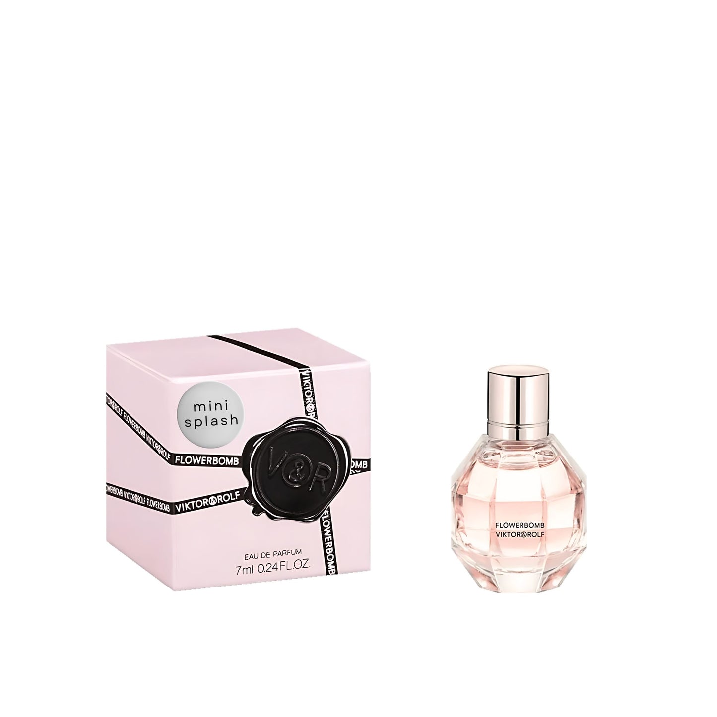 Viktor & Rolf Flowerbomb Eau de Parfum for Women – Mini Travel Splash (0.24 oz / 7 ml)