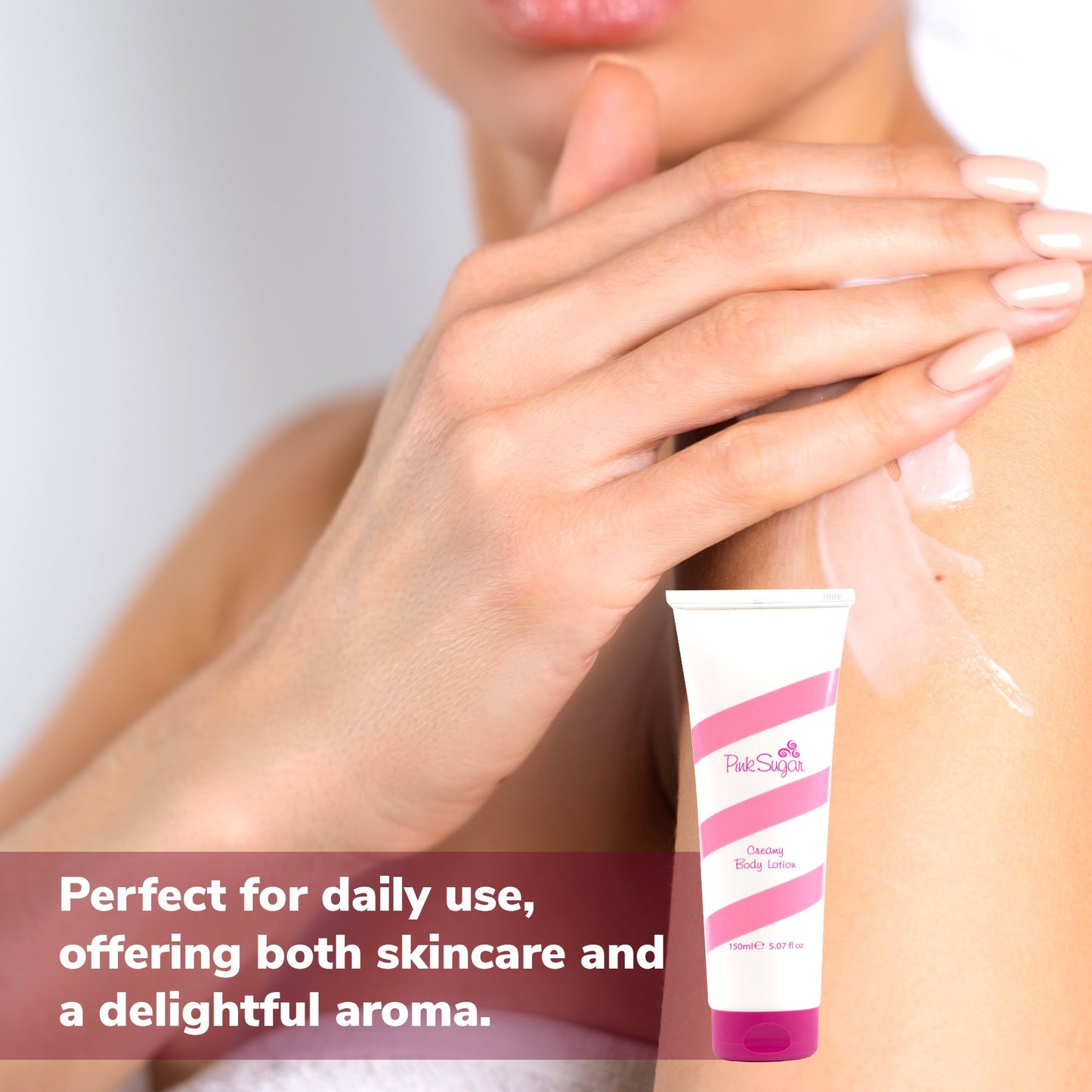 Pink Sugar by Aquolina, 5.07 oz Body Lotion for Women