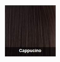 Noriko Angelica Partial Monofilament Synthetic Wig by Rene of Paris and Wig Lift Comb - Marble Brown - Bundle 2 items