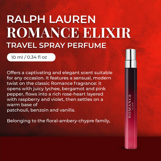 Ralph Lauren Romance Elixir Eau de Parfum – Travel Spray (10 ml)