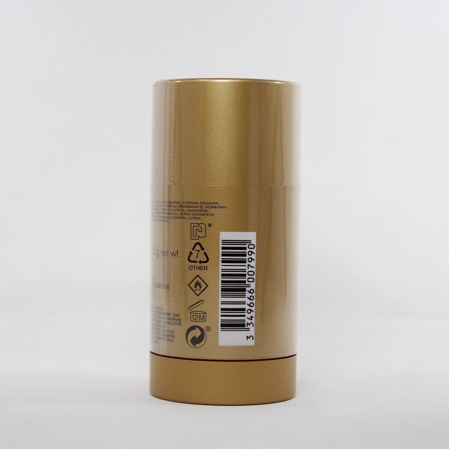 Paco Rabanne 1 Million Deodorant Stick for Men, 2.2 Ounce