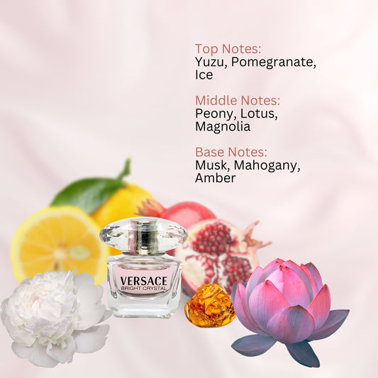 Versace Women's Bright Crystal Mini, 0.17 Fl Oz