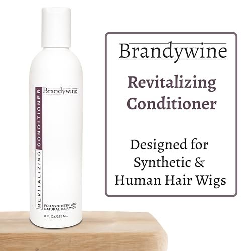 Brandywine Wig Conditioner – 8 oz for Synthetic Wigs, Natural Hair & Hairpieces