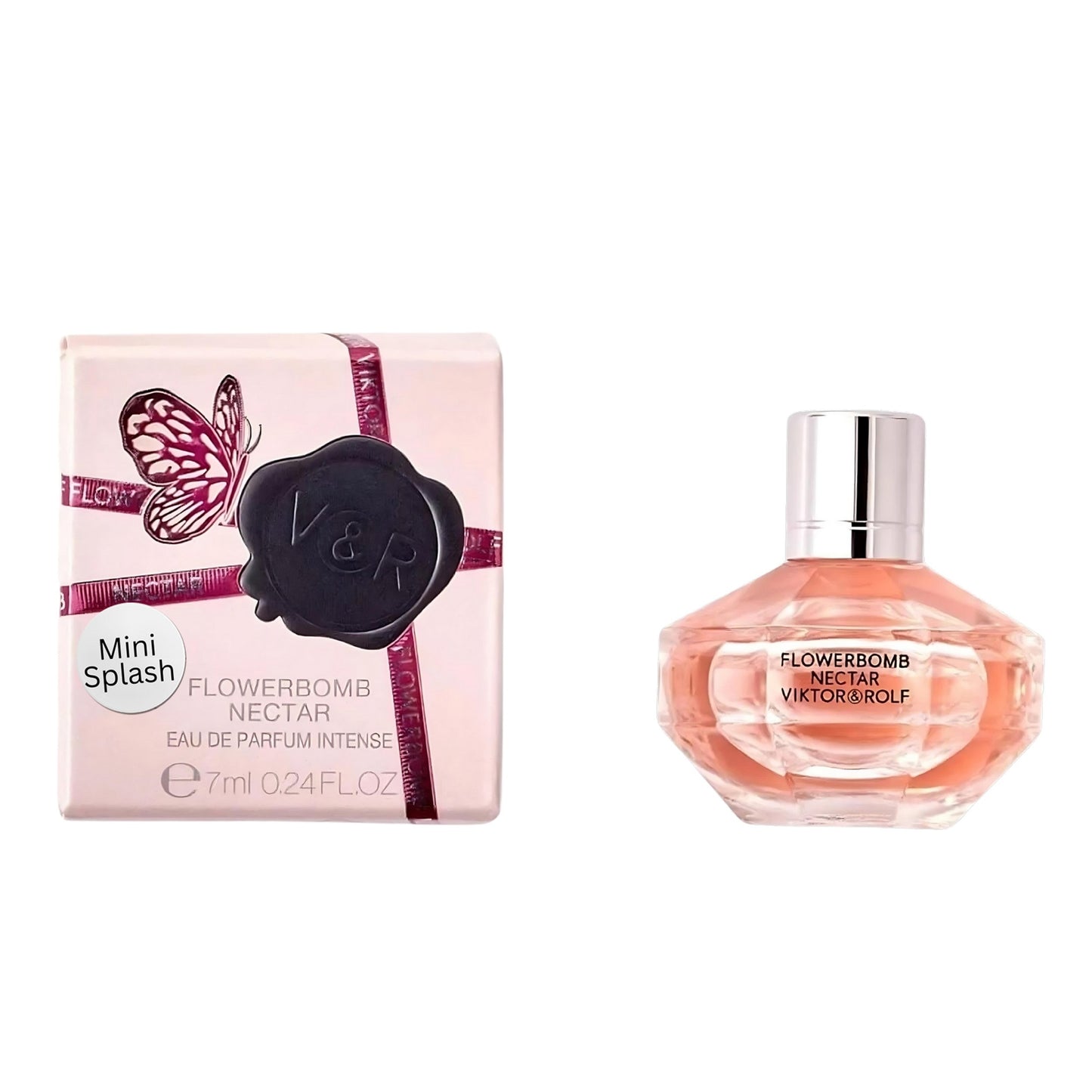Viktor & Rolf Flowerbomb Nectar Eau de Parfum Intense – Mini Travel Size 0.24 oz