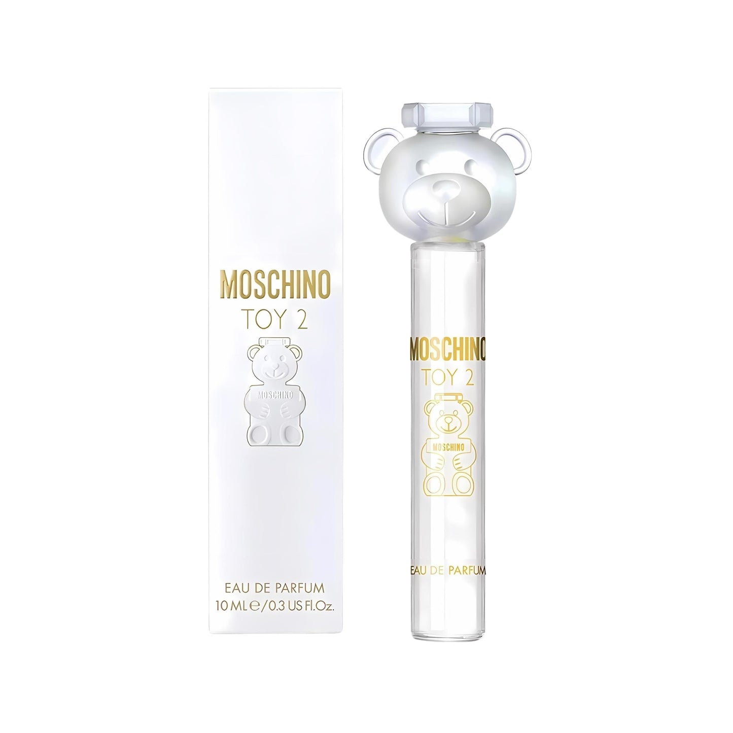 Moschino Toy 2 Perfume for Women Mini EDP Spray 0.3 Ounce