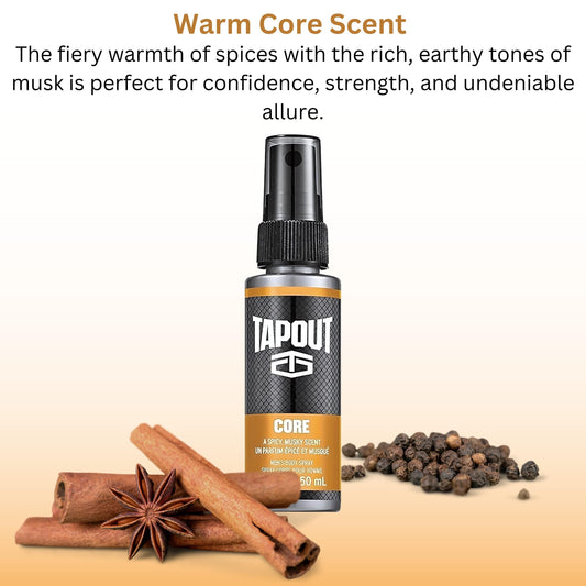 TAPOUT Body Spray for Men 5 Piece Set 1.5 Fl Oz