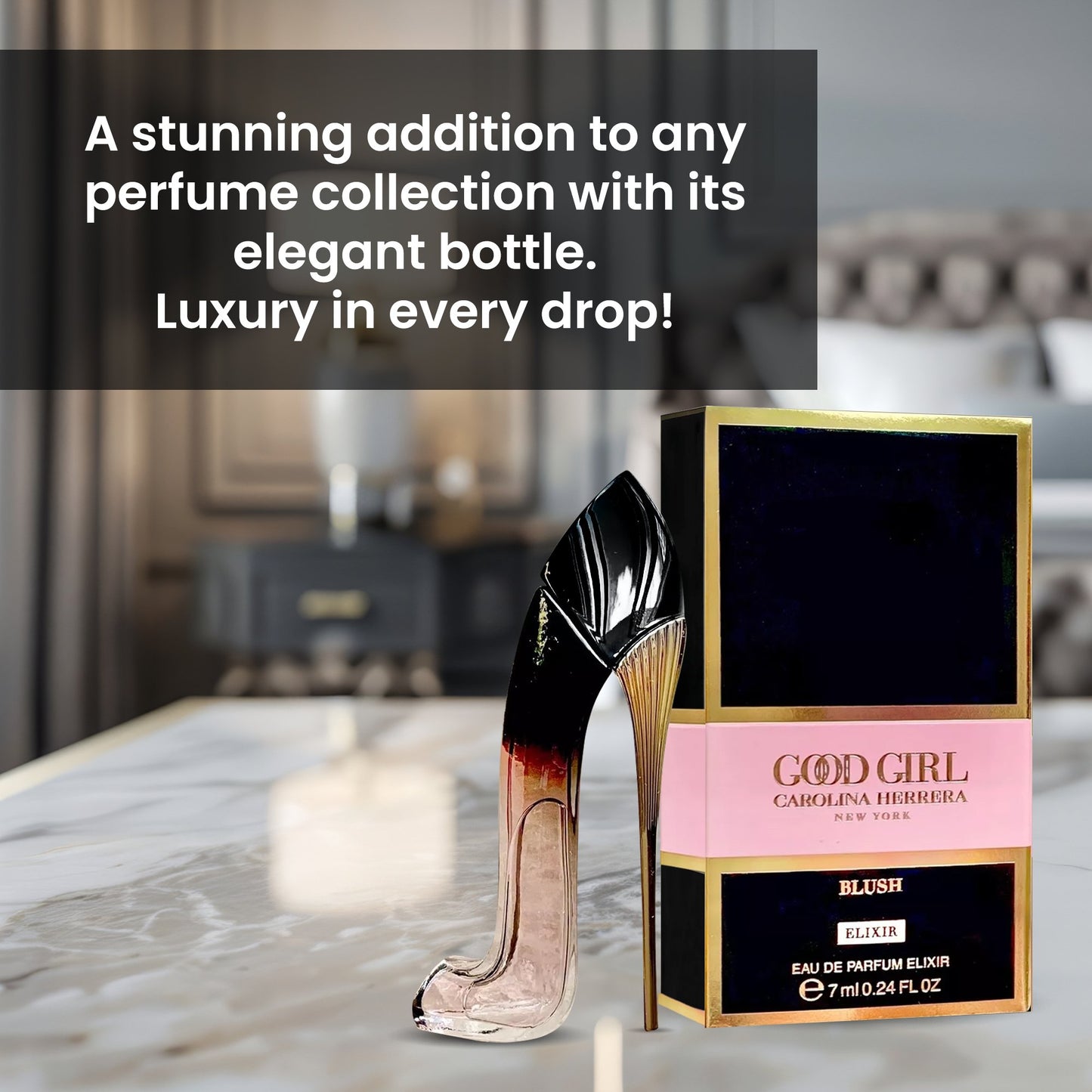 CAROLINA HERRERA GOOD GIRL BLUSH ELIXIR 7 ML EAU DE PARFUM MINI
