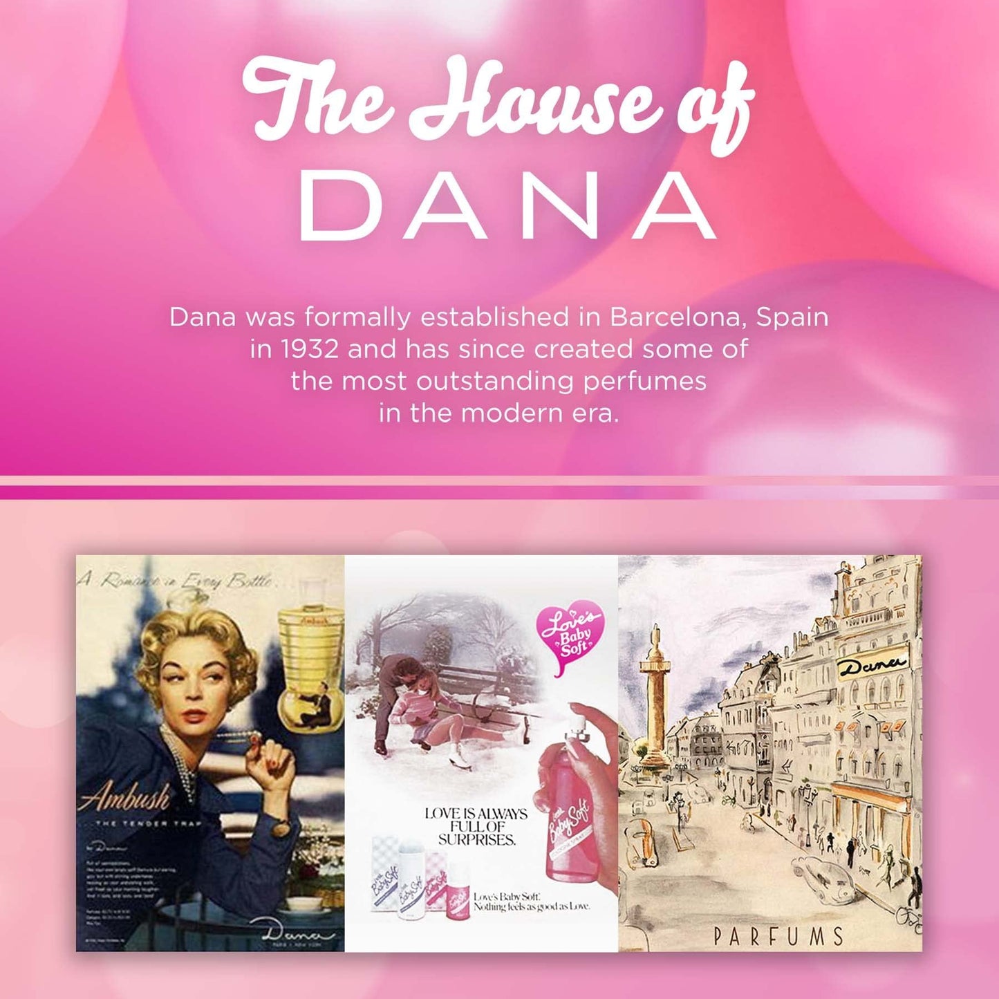 Dana Love’s Baby Soft Fragrance Gift Set for Women – Cologne Mist & Body Mist