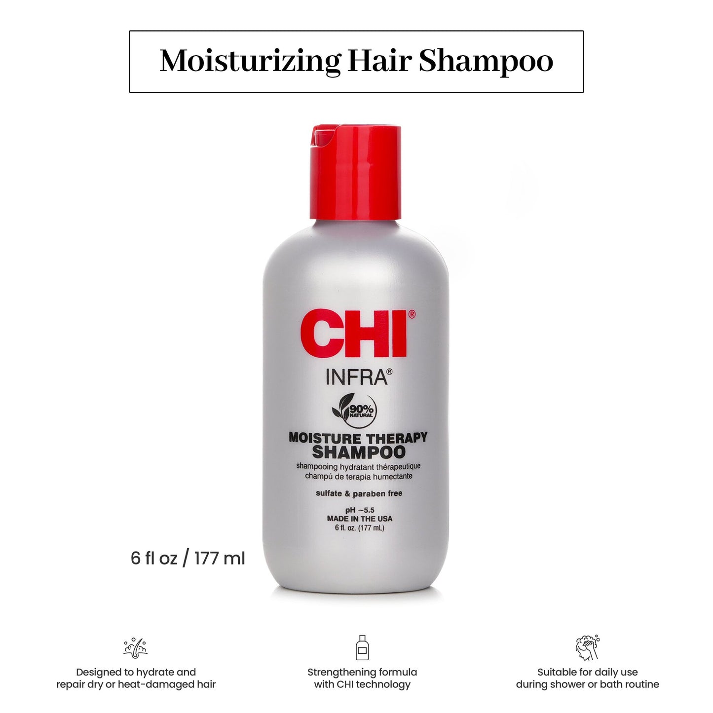 CHI Infra Shampoo - Professional Hair Repair Formula 6 fl oz