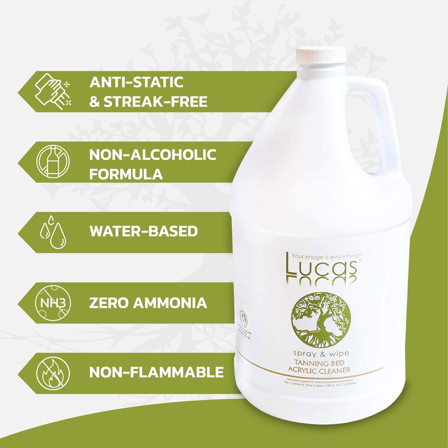 Lucas Acrylic and Plastic All Purpose Cleaner Spray 1 Gallon Refill Size