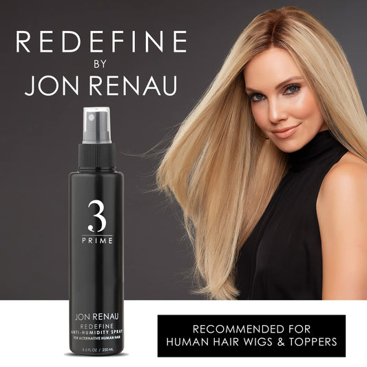 Jon Renau Redefine Anti-Humidity Hair Shield Spray – Anti-Frizz Heat Protectant (8 oz)