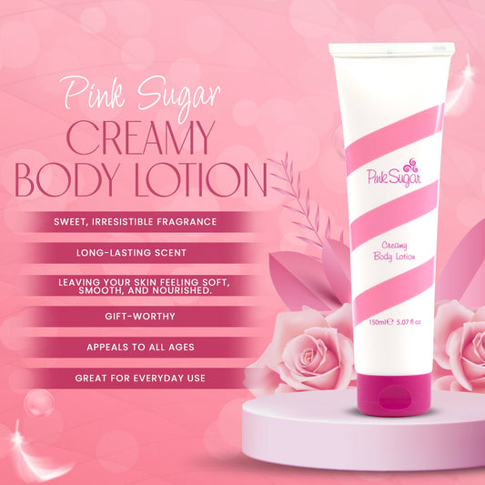 Pink Sugar by Aquolina, 5.07 oz Body Lotion for Women