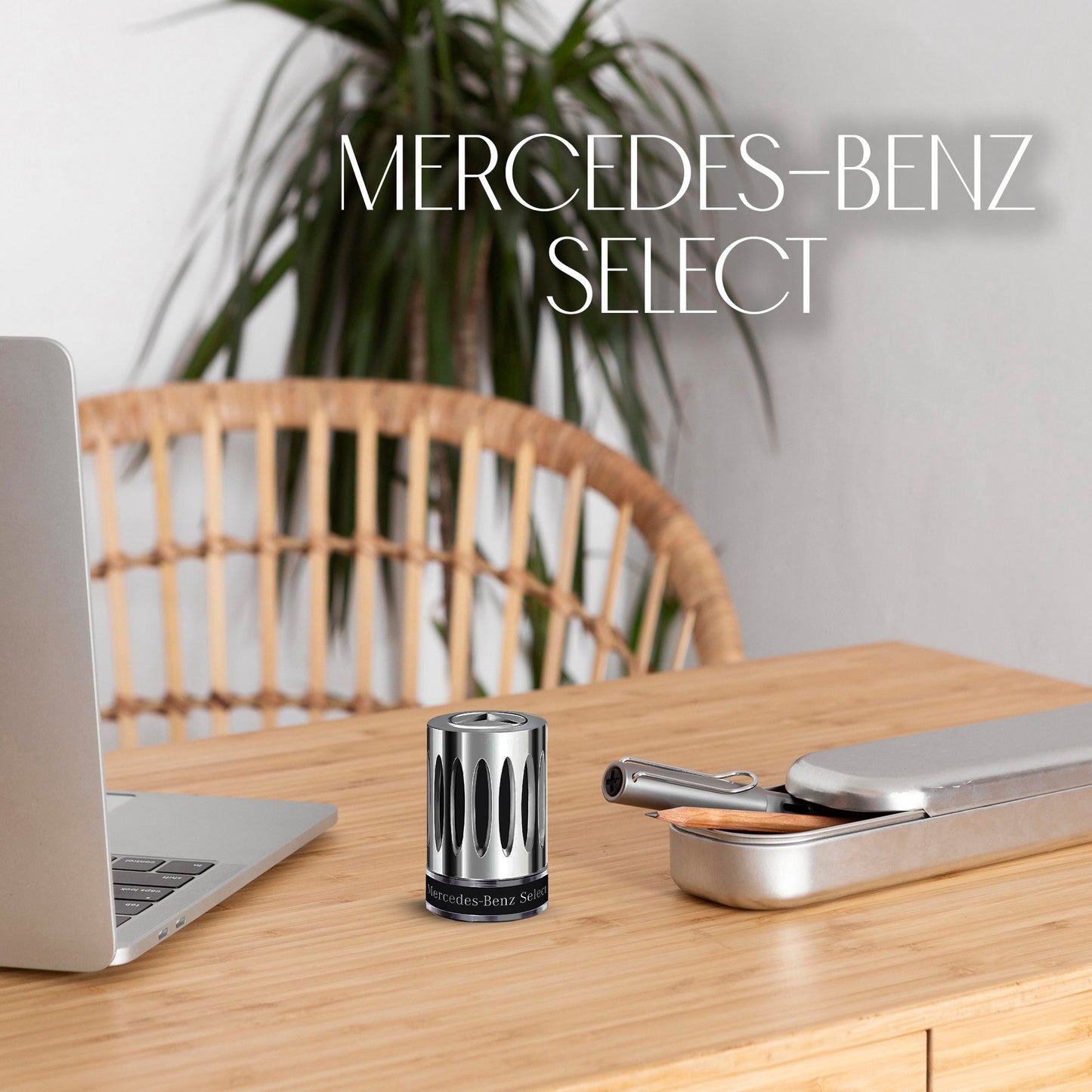 Mercedes-Benz Select Travel Collection, Classic and Legendary with Long-Lasting Notes, Choose The Freshness Of a Fruity Bergamot & Blackcurrant Accord, Eau De Toilette, Original, 0.68 Oz