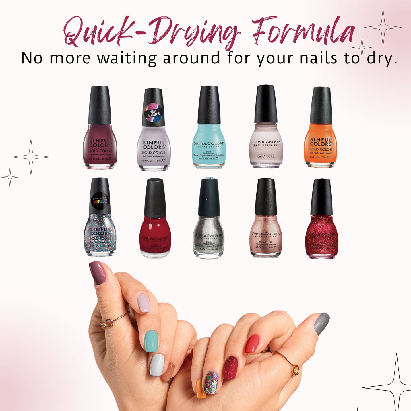 Sinful Colors 10-piece Nail Polish Gift Set
