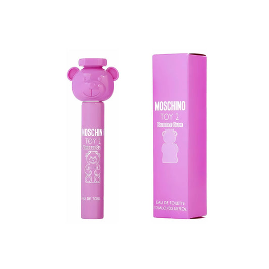 Moschino Toy 2 Bubble Gum Mini Eau de Parfum – 0.3 oz Travel Spray