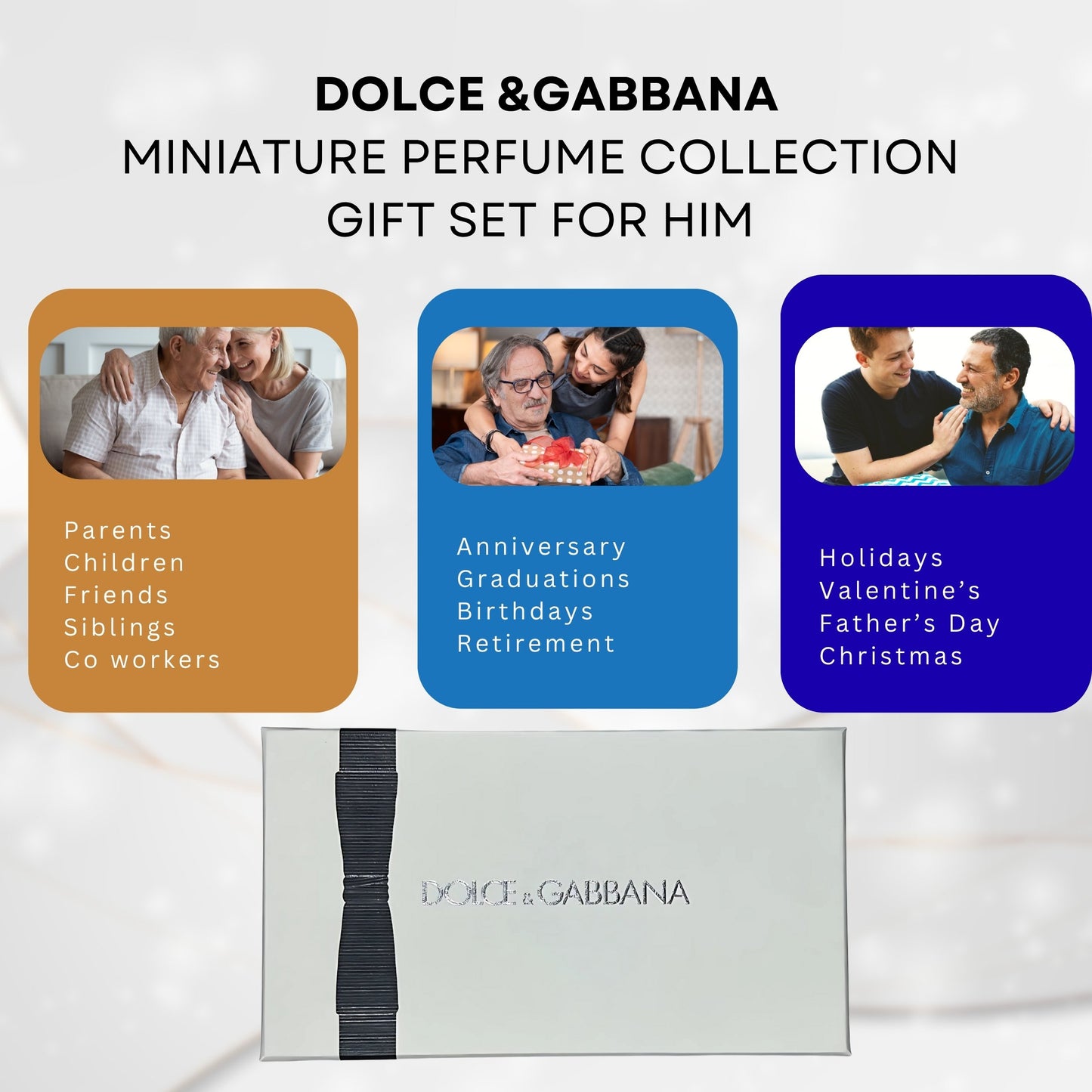 Dolce & Gabbana Pour Homme Mini Gift Set for Men