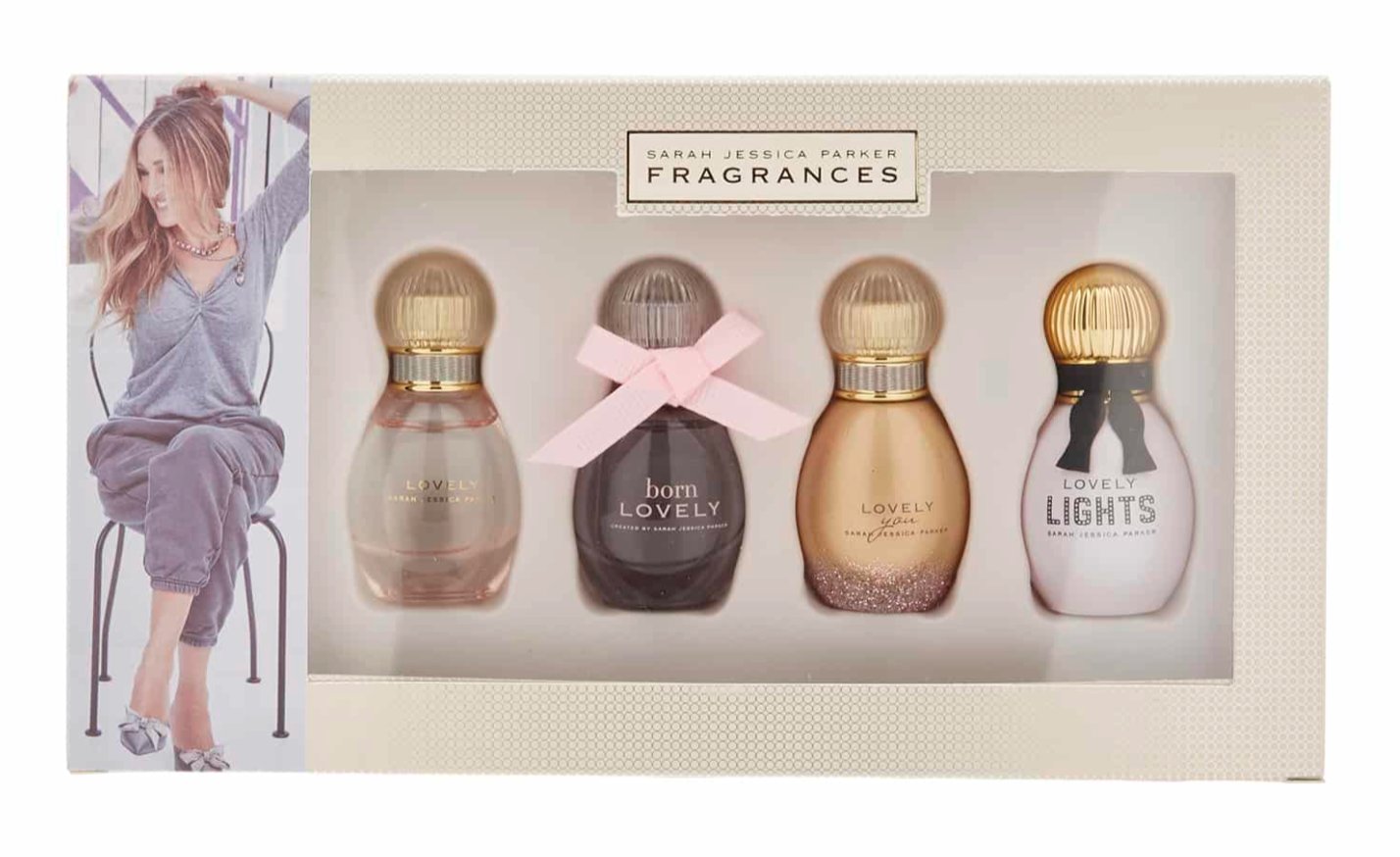 Lovely by Sarah Jessica Parker Perfume for Women Gift Set Mini Splashes