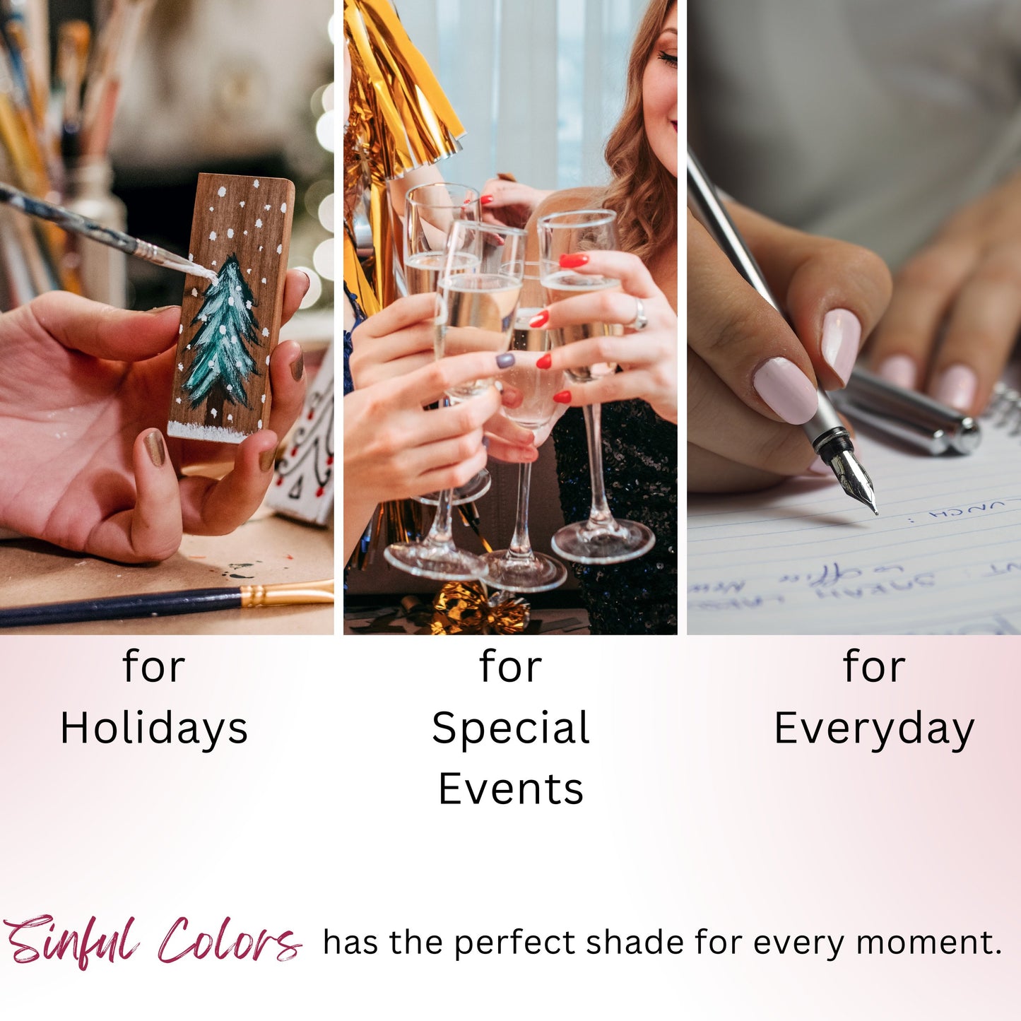 Sinful Colors Nail Polish Gift Set – 10 Piece Random Color Collection