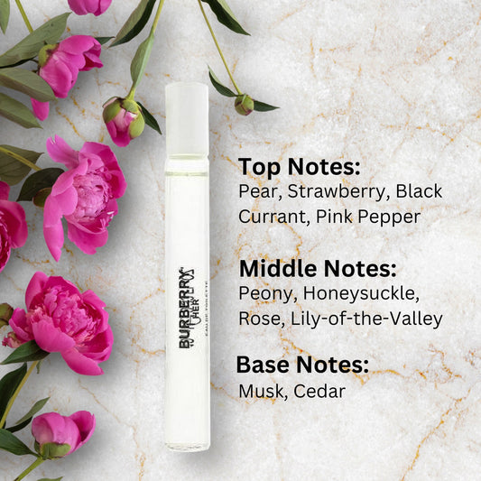 Burberry Her For Women Eau de Toilette Rollball Pen 0.33 oz