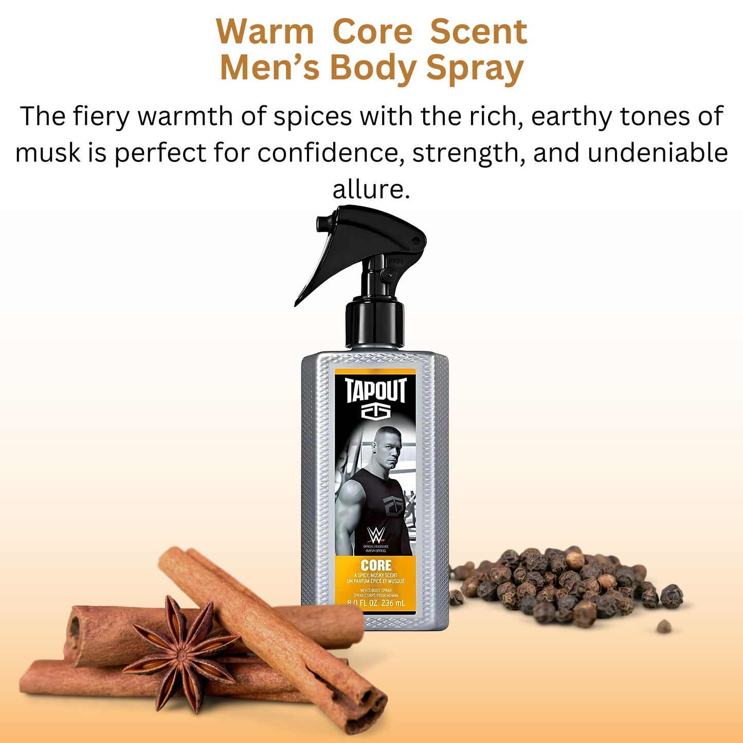 Tapout Body Spray for Mens Fragrance Variety set
