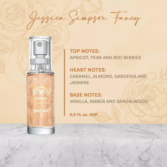 Jessica Simpson 4-Piece Mini Perfume Gift Set for Women – 0.5 oz Travel Sprays