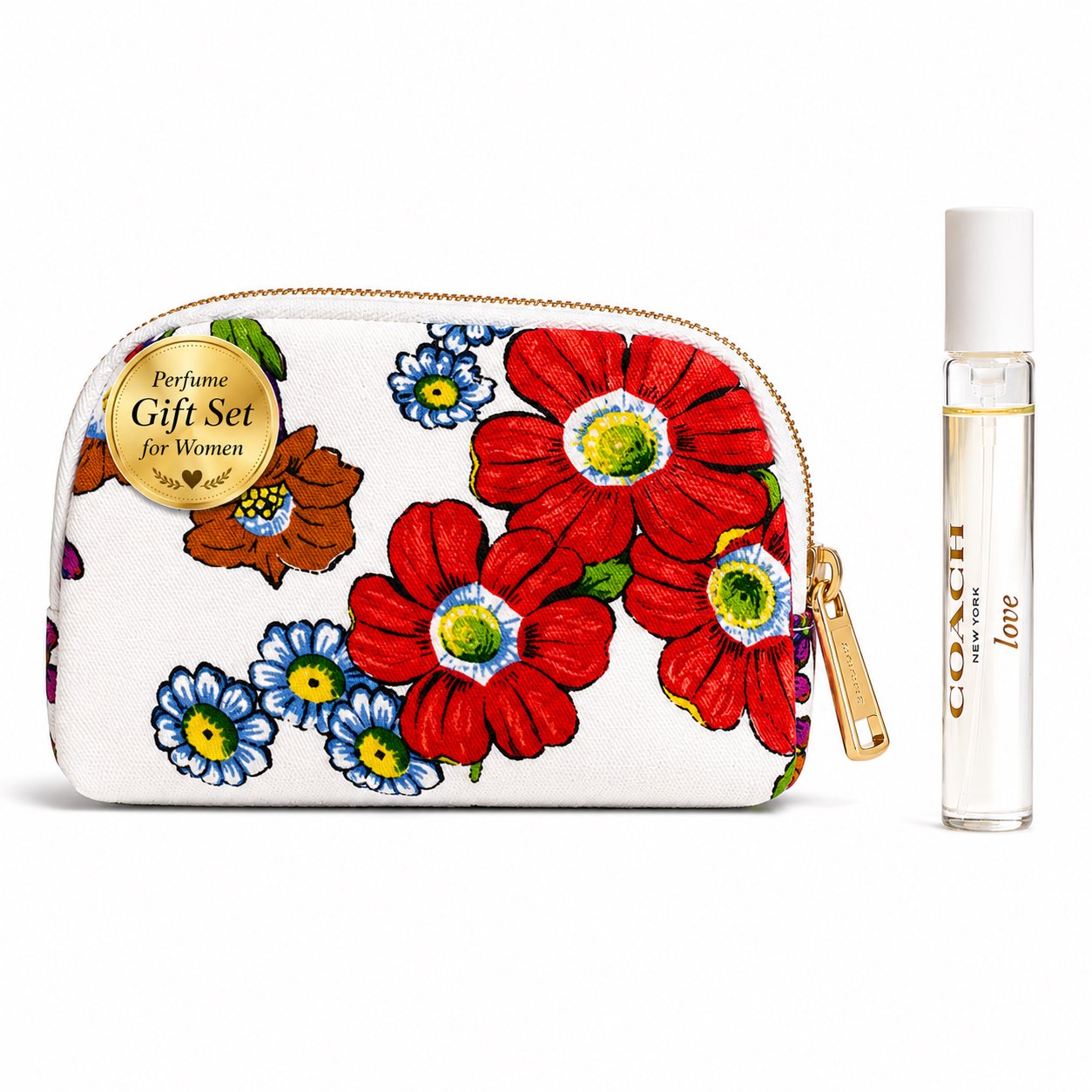 Coach Love Perfume for Women Mini Travel Spray Gift Set 7.5mL