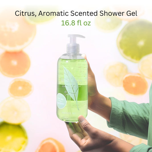 Elizabeth Arden Green Tea Shower Gel – Scented Body Wash (16.8 oz / 500 ml)