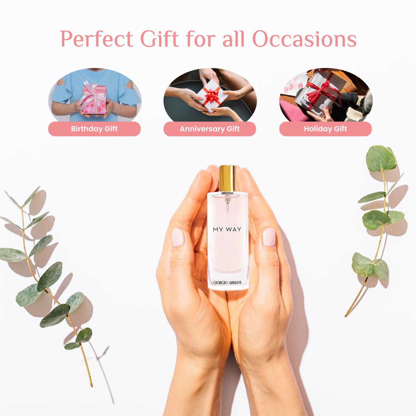 GIORGIO ARMANI My Way Eau de Parfum Spray for Women, 0.5 Ounce