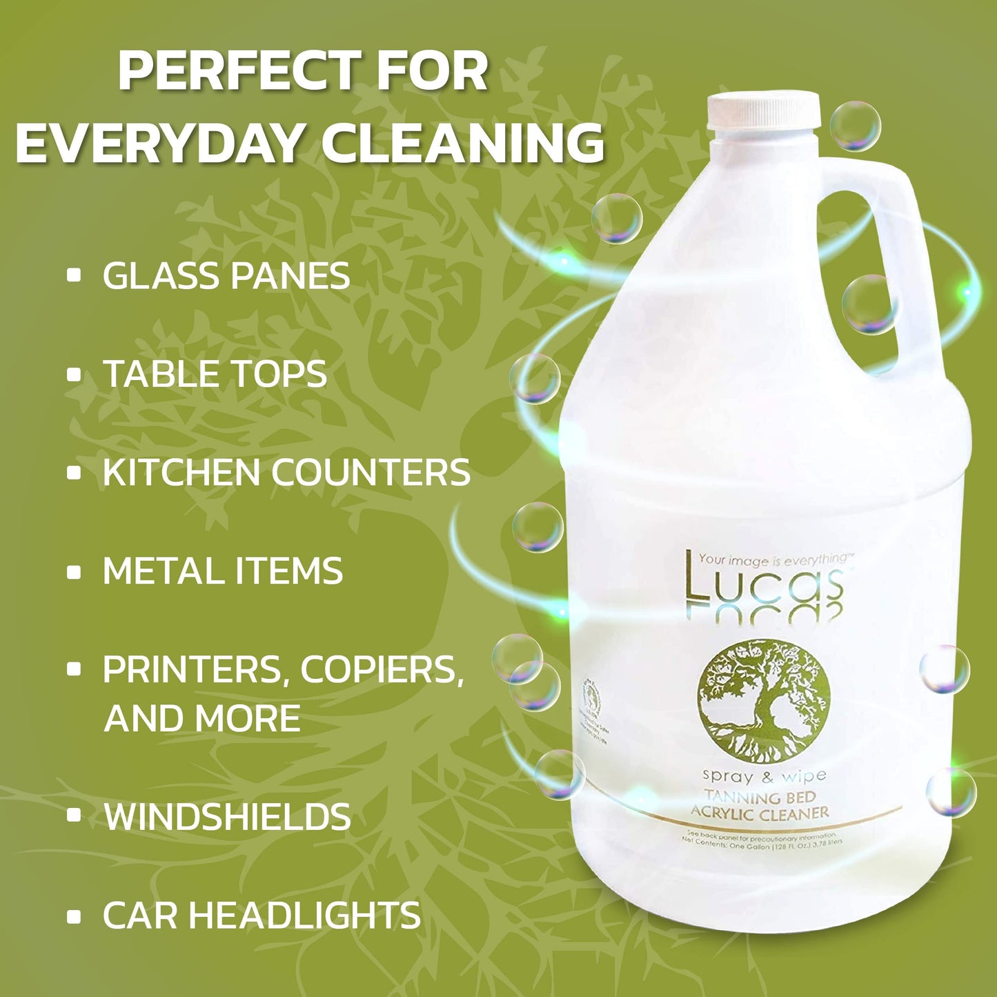 Lucas Acrylic and Plastic All Purpose Cleaner Spray 1 Gallon Refill Size