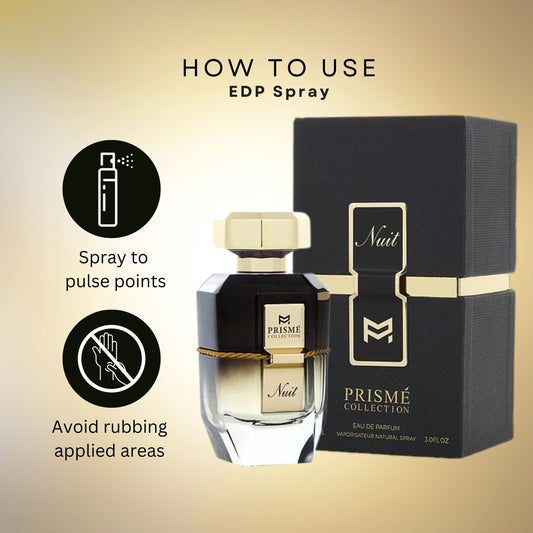 Patek Maison Prisme Nuit Eau de Parfum for Men – Designer Cologne Spray (3 oz)