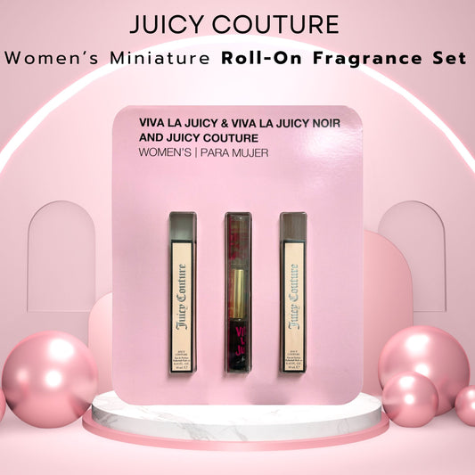 Juicy Couture Viva La Juicy Perfume Gift Set for Women – 3 Piece Mini Set