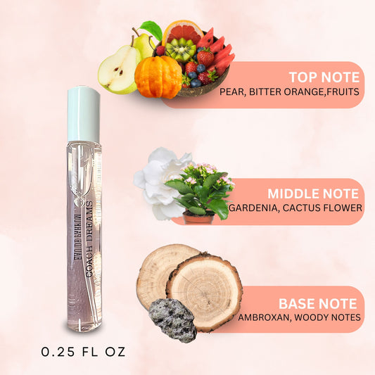 Coach Dreams Perfume for Women Mini EDP Travel Spray 7.5ml