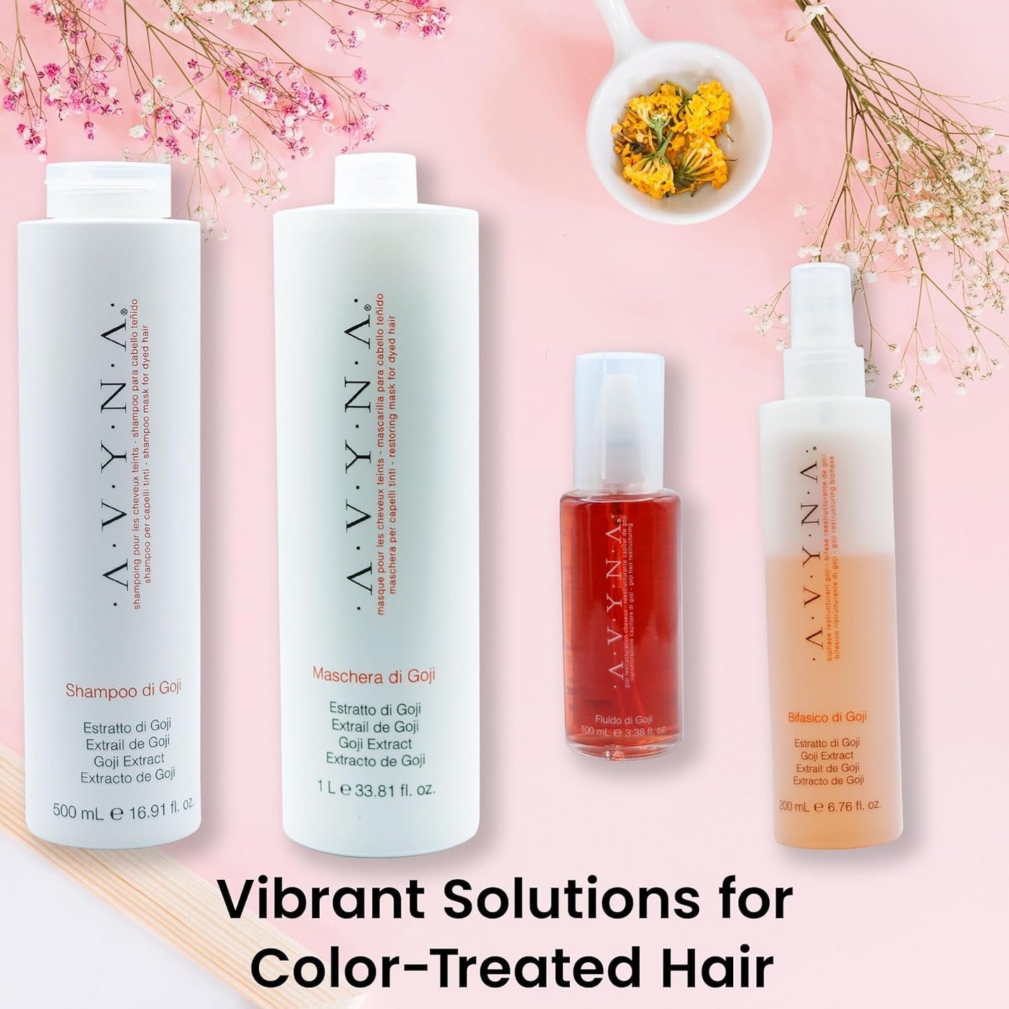 AVYNA Hair Conditioner for Color Treated Hair with Goji Extract 33.8 Fl Oz