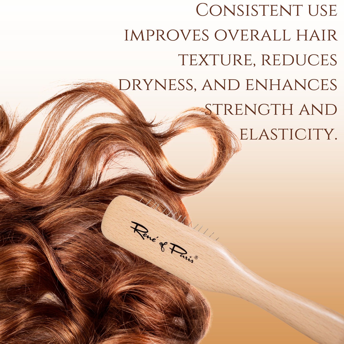 Rene Of Paris Wood Wire Brush
